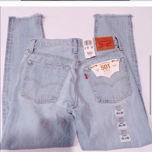 Levi’s 501 Skinny Selvedge Jeans